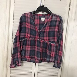 Cropped Western Shirt